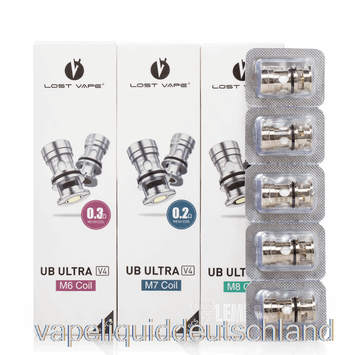 Lost Vape Ultra Boost Ersatzspulen 1,0 Ohm MTL Spulen (V1) Vape Deutschland